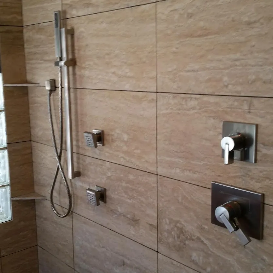Shower fixture installation for Water Heater Replacement in Cloverleaf